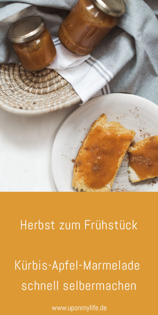Herbst zum Frühstück - Kürbis-Apfel-Marmelade selbermachen
