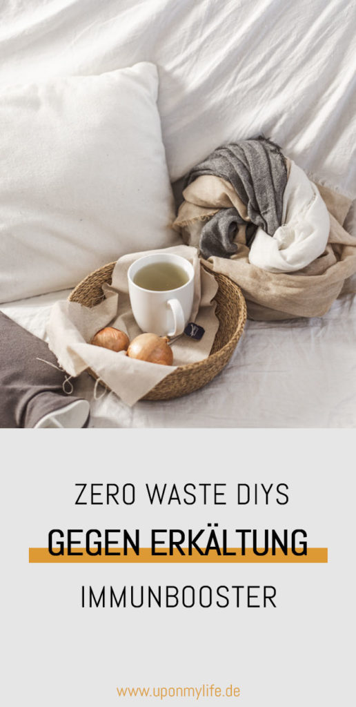 4 DIYs: Plastikfrei durch die Erkältungszeit - die vier Rezepte bzw. DIYs helfen mir gesund durch den Winter zu kommen - ganz plastikfrei und Zero Waste. #zerowaste #erkältung #winter #diy