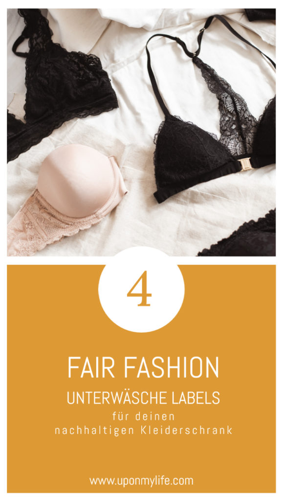 Fair Fashion Unterwäsche - 4 tolle deutsche Fair Fashion Labels die nachhaltige Unterwäsche herstellen - meine 4 Fair Fashion Lingerie Lieblinge für euch! #fairfashion #unterwäsche #nachhaltigkeit