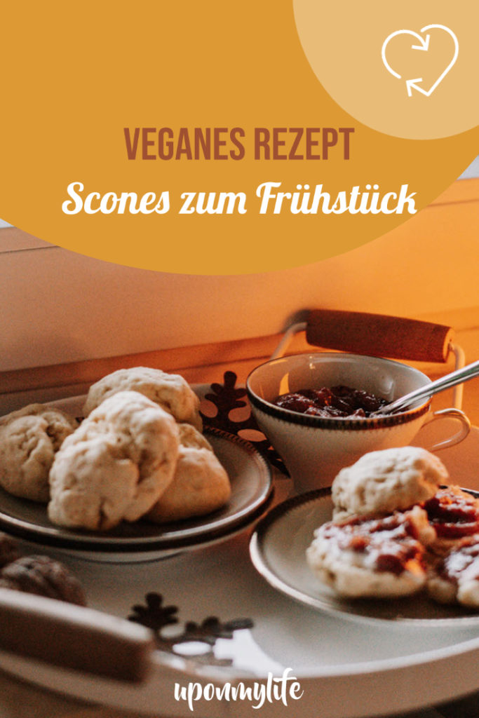 Veganes Rezept: Scones zum Frühstück in den Ferien - schnelles Rezept für leckere vegane Brötchen zum Frühstück