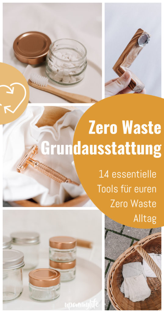 Die wichtigsten 14 Tools für deine Zero Waste Grundausstattung, mit denen du in deinen nachhaltigen Zero Waste Lifestyle starten kannst.