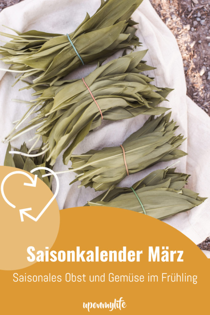 Saisonkalender März: Saisonales Obst und Gemüse im Frühling aus unserer Region. Was ist wann reif? Wann wird was geerntet? Nachhaltig Kochen