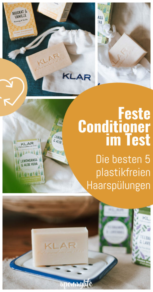 Feste Conditioner im Test: Ich teste 5 feste, plastikfreie Haarspülungen und zeige euch worauf ihr beim Kauf fester Conditioner achten müsst
