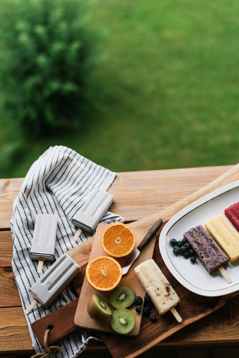 Fruchteis selber machen: 5 vegane Eis am Stiel- Rezepte ohne ...