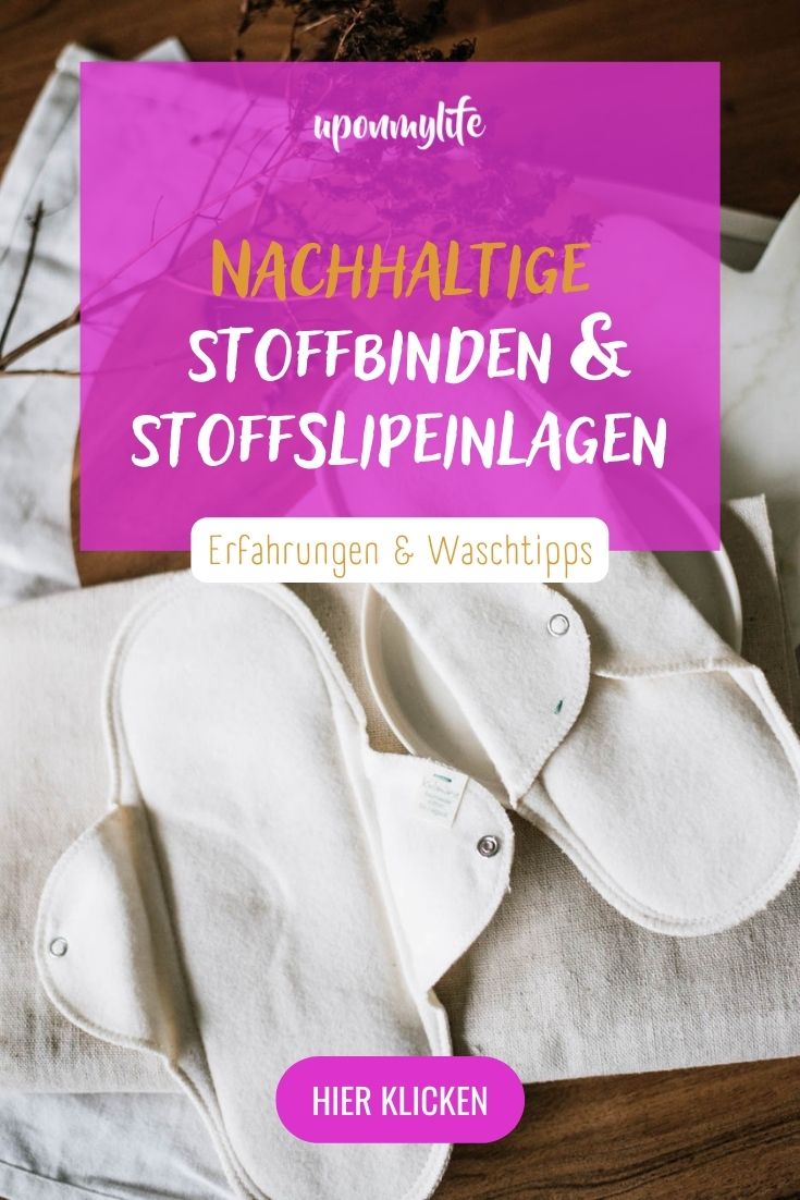Verschiedene nachhaltige Stoffbinden und Stoffslipeinlagen im Test und meine persönlichen Erfahrungen und Empfehlungen für euch.