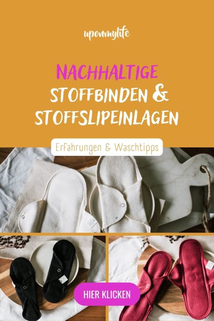 Verschiedene nachhaltige Stoffbinden und Stoffslipeinlagen im Test und meine persönlichen Erfahrungen und Empfehlungen für euch.