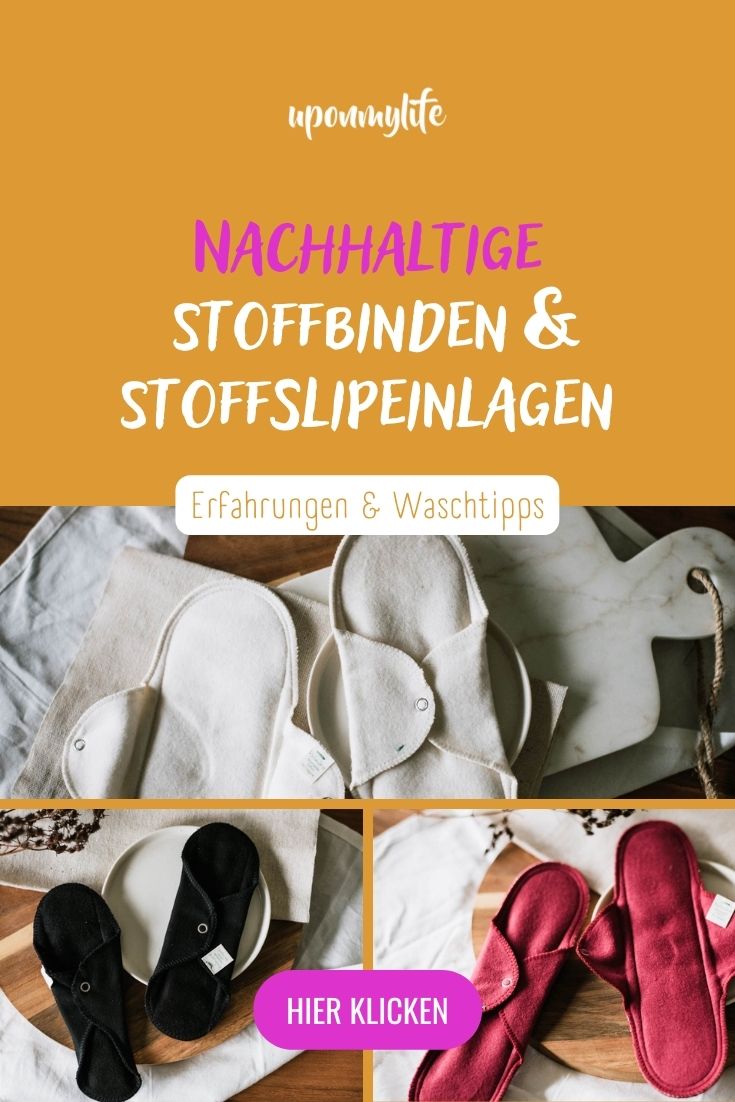 Verschiedene nachhaltige Stoffbinden und Stoffslipeinlagen im Test und meine persönlichen Erfahrungen und Empfehlungen für euch.