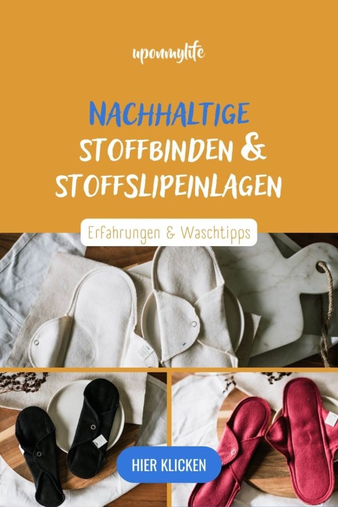 Verschiedene nachhaltige Stoffbinden und Stoffslipeinlagen im Test und meine persönlichen Erfahrungen und Empfehlungen für euch.