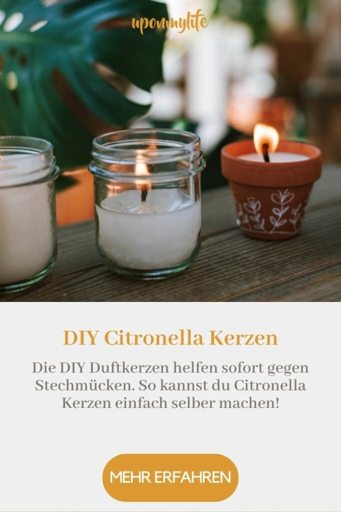 Citronella Kerzen Gegen Mücken Ganz Einfach Selber Machen 6847