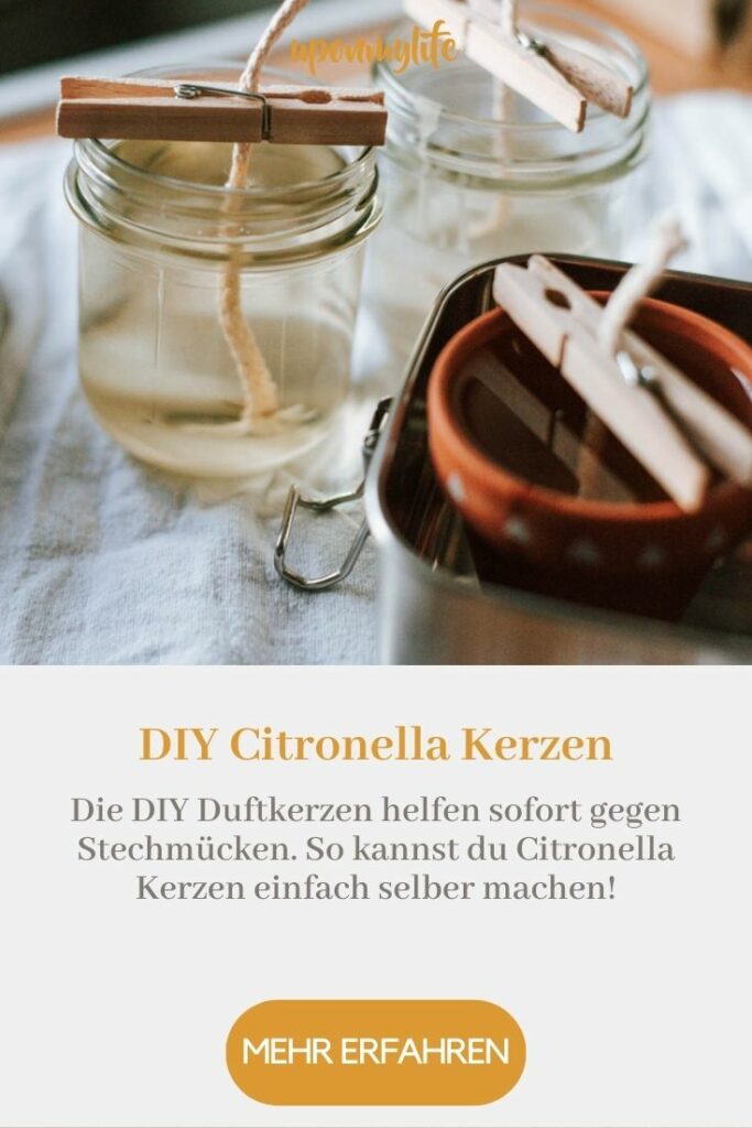 Citronella Kerze Selber Machen