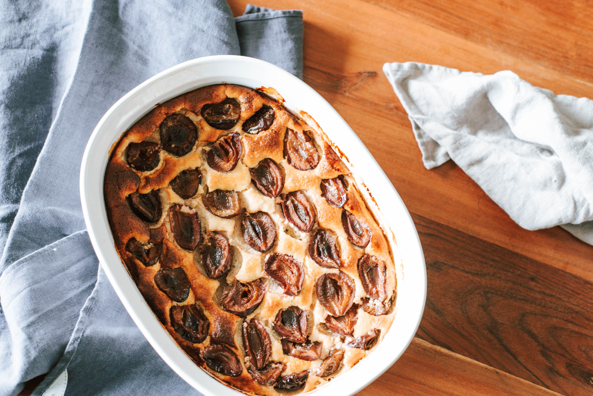 Herbstliches Rezept: Zwetschgen Quark Auflauf - Uponmylife