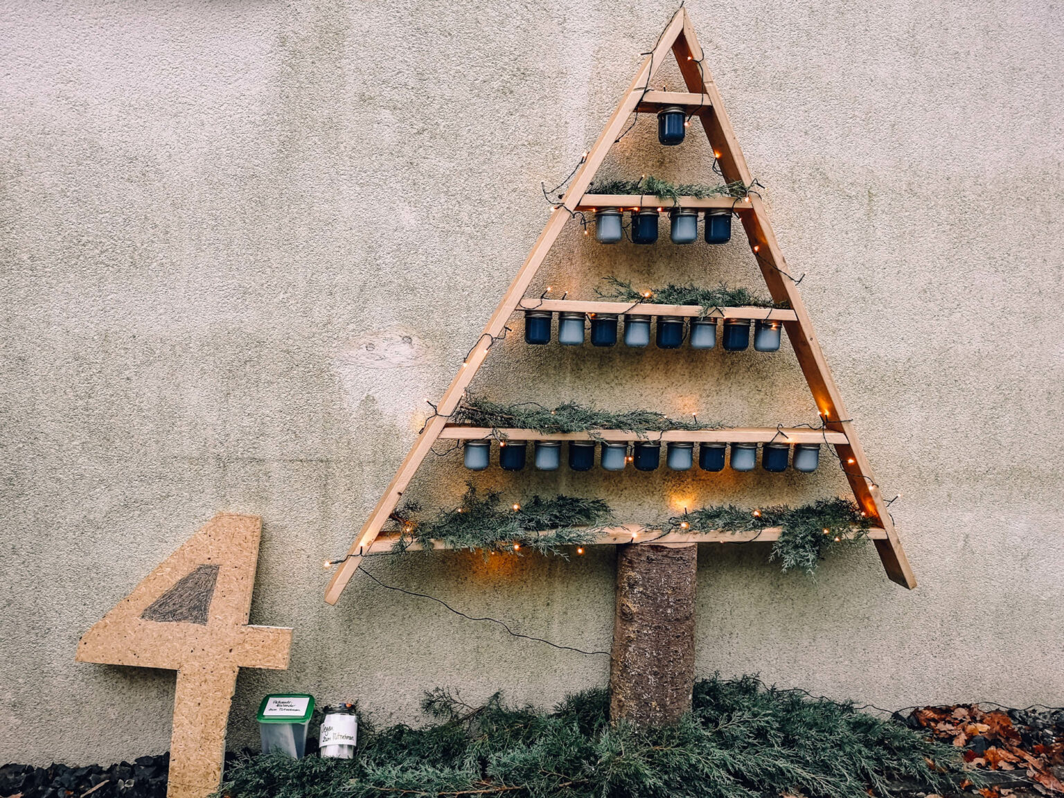 Lebendiger Adventskalender Ideen für kreative "Fenster"