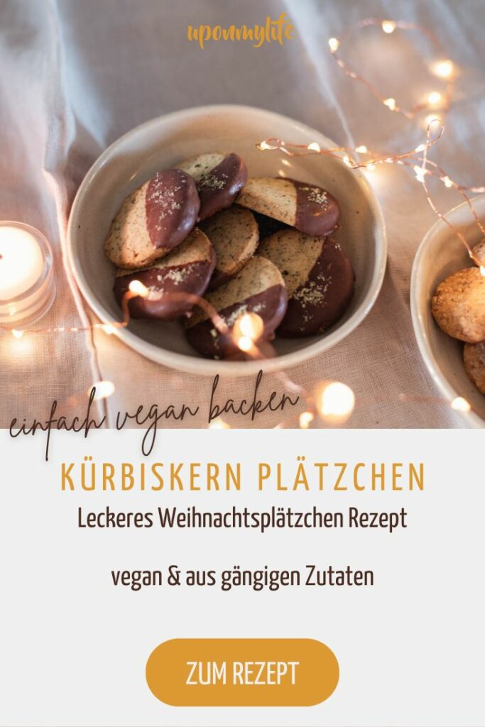 Kürbiskern Plätzchen: Veganes Rezept für leckere Weihnachtsplätzchen mit Kürbiskernen. Einfach, schnell, gelingsicher! Aus gängigen Zutaten