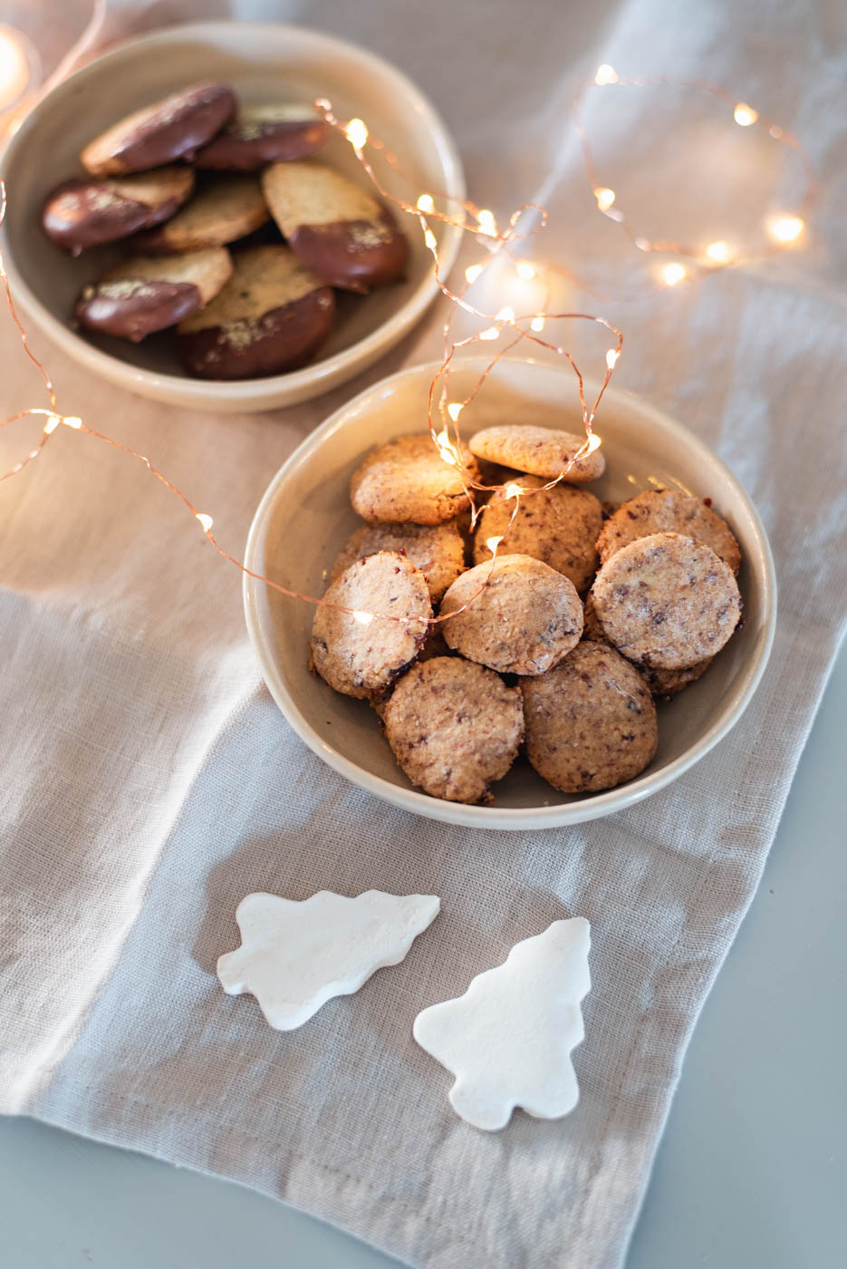Vegane Mandel-Cranberry Plätzchen backen - Uponmylife