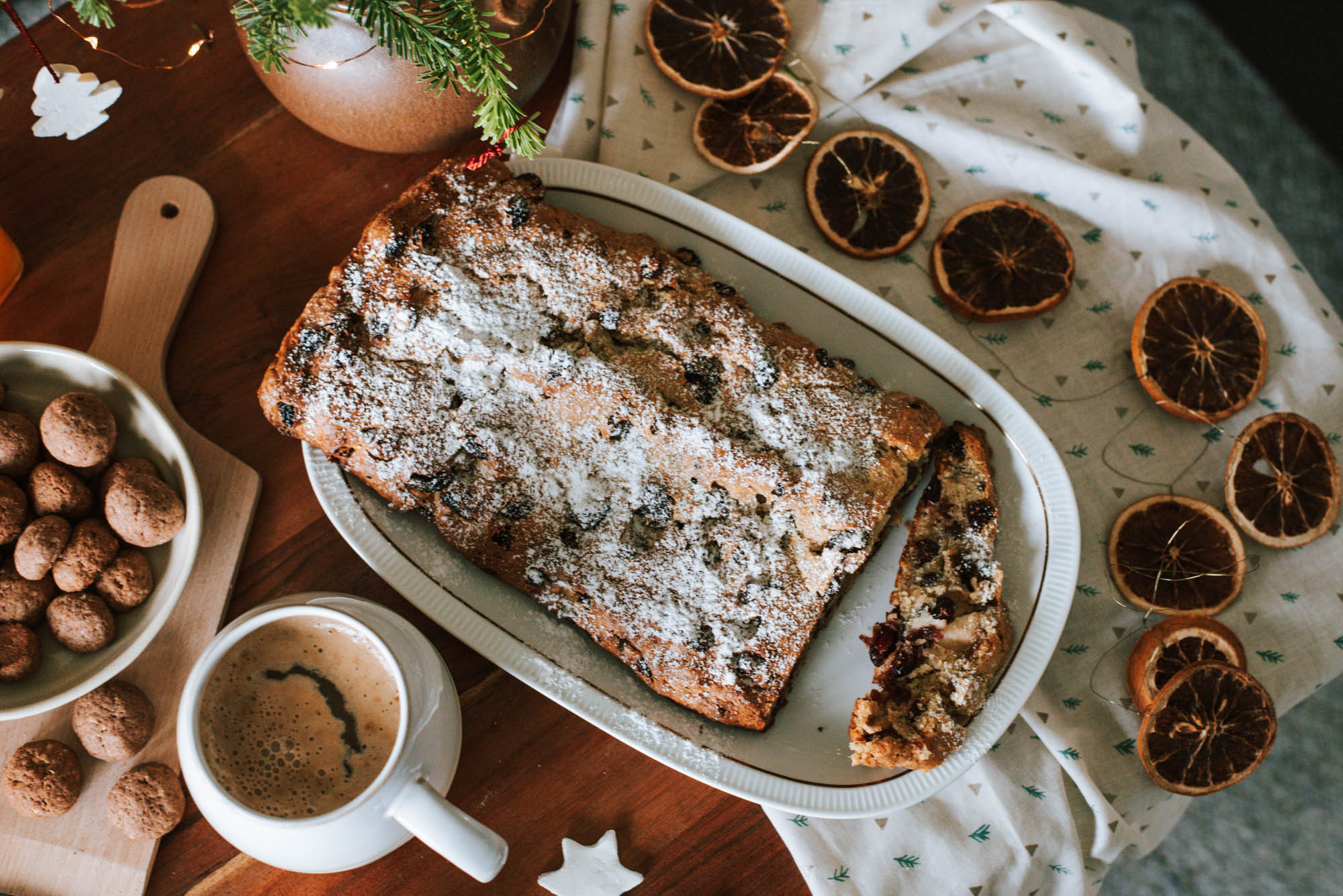 Veganer Stollen: Fruchtig, frisch und lecker - Uponmylife