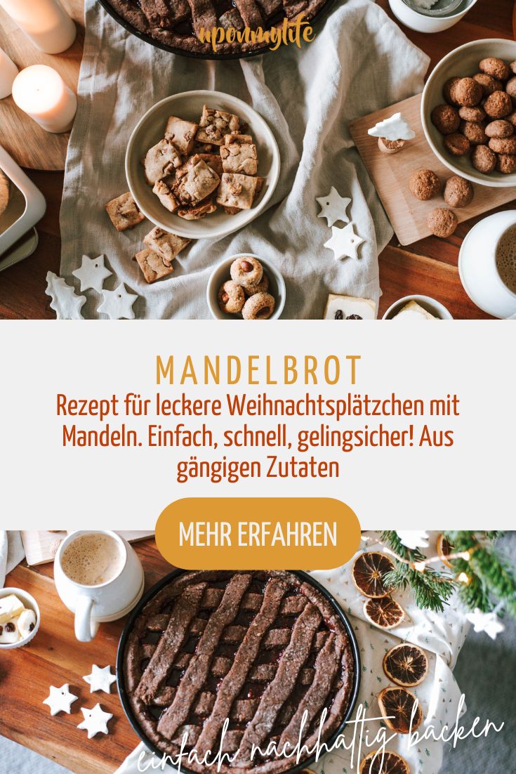 Süßes Mandelbrot: Leckeres Weihnachtsplätzchen Rezept für Back-Anfänger