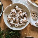 Mandel-Splitter: Weihnachtliches Rezept für leckere Plätzchen mit karamelisierten Mandeln. Einfach, schnell und gelingsicher für Anfänger!
