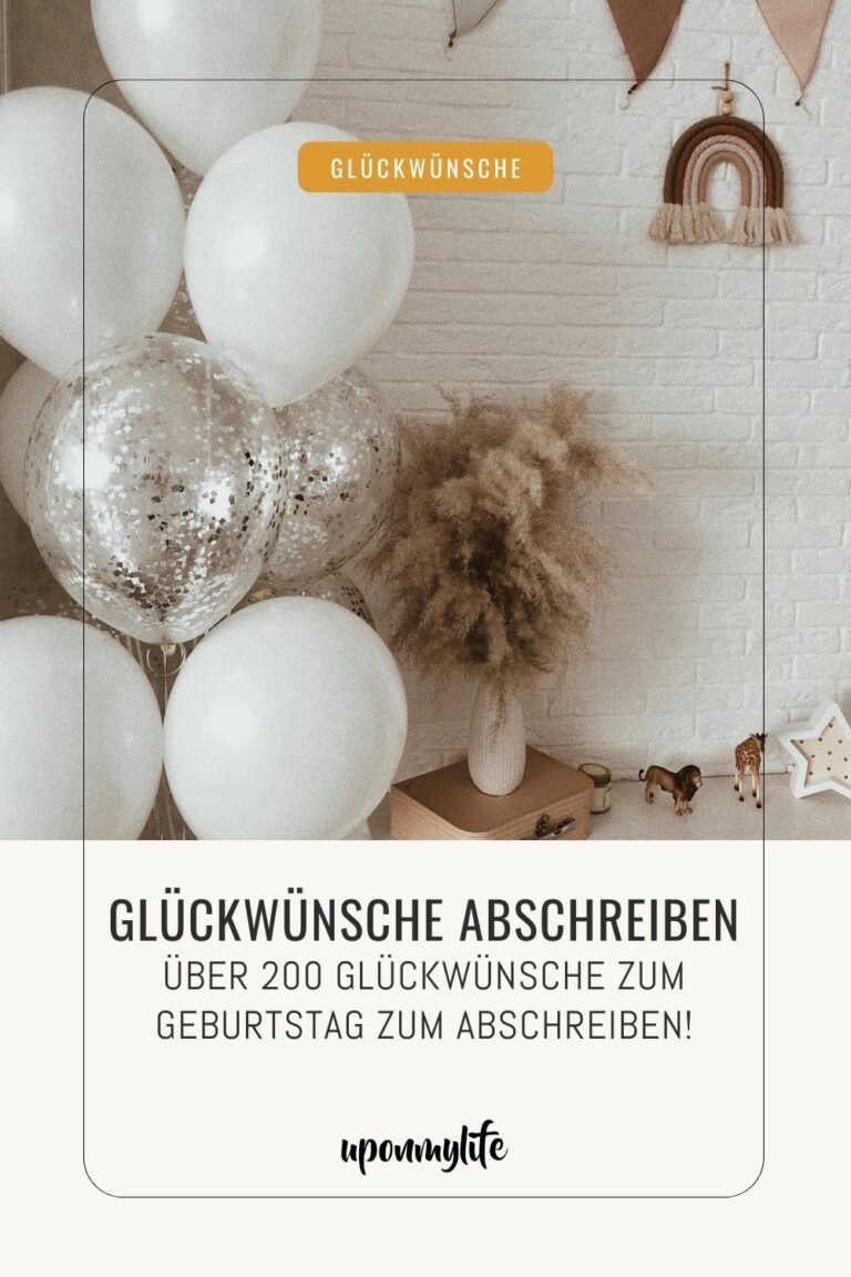Glückwünsche zum Geburtstag Die 239 schönsten Wünsche zum Abschreiben