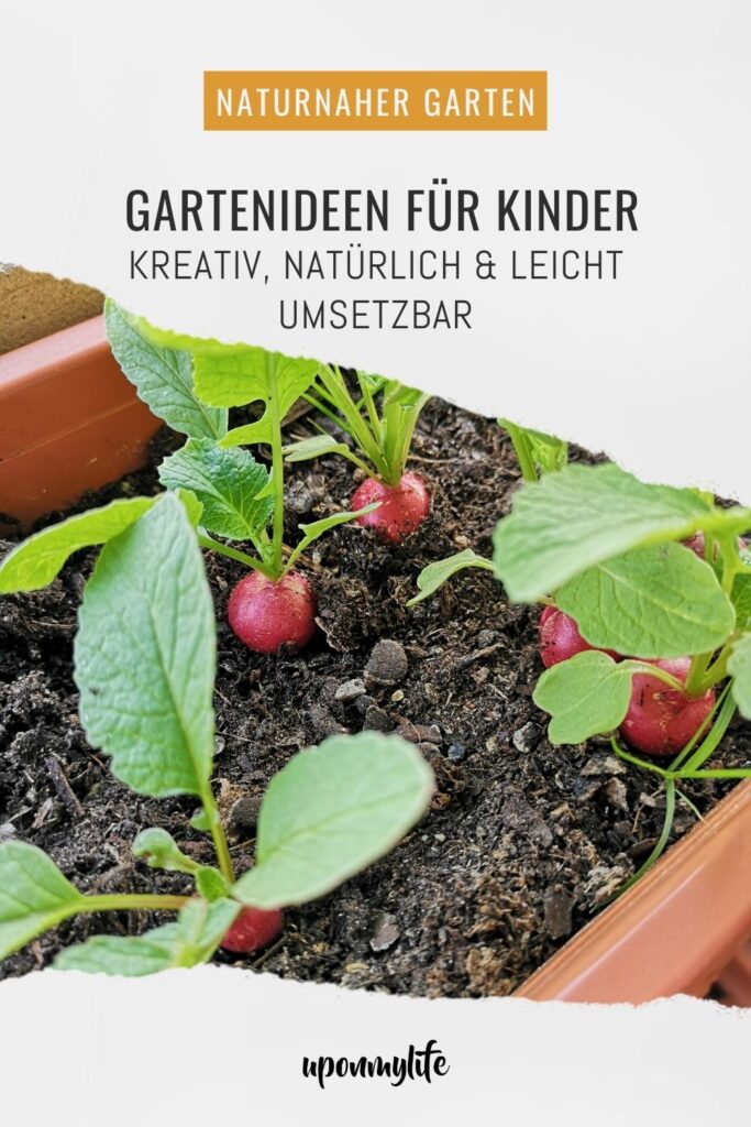 Kreative Gartenideen für Kinder: DIYs, Naturspiele und Projekte, die Spaß machen und die Naturverbundenheit stärken. Für Kindergartenkinder.